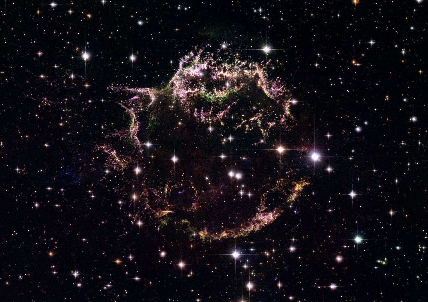 &nbsp;L'esplosione di una supernova